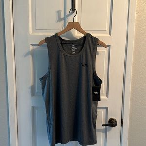 RVCA grey tank top NEW with tags, size medium